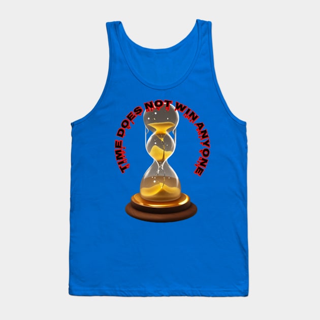 Glass hourglass Tank Top by Avocado design for print on demand